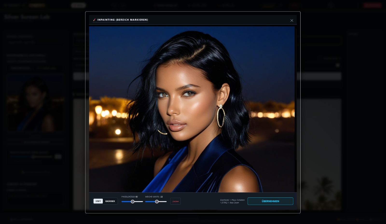 Inpainting Studio Interface